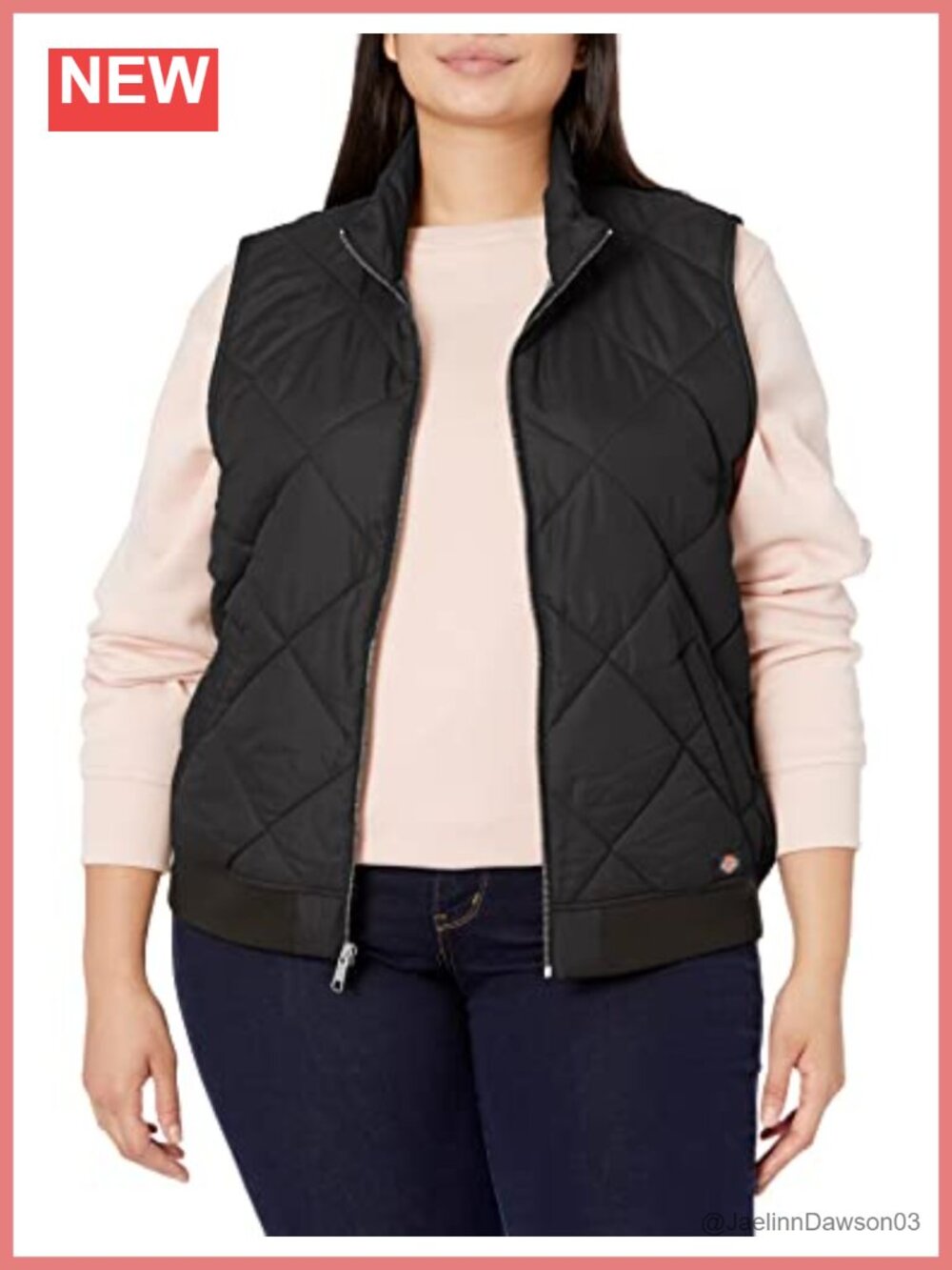 Quilted Bomber Vest Lightweight Insulated Sleeveless Utility Outerwear